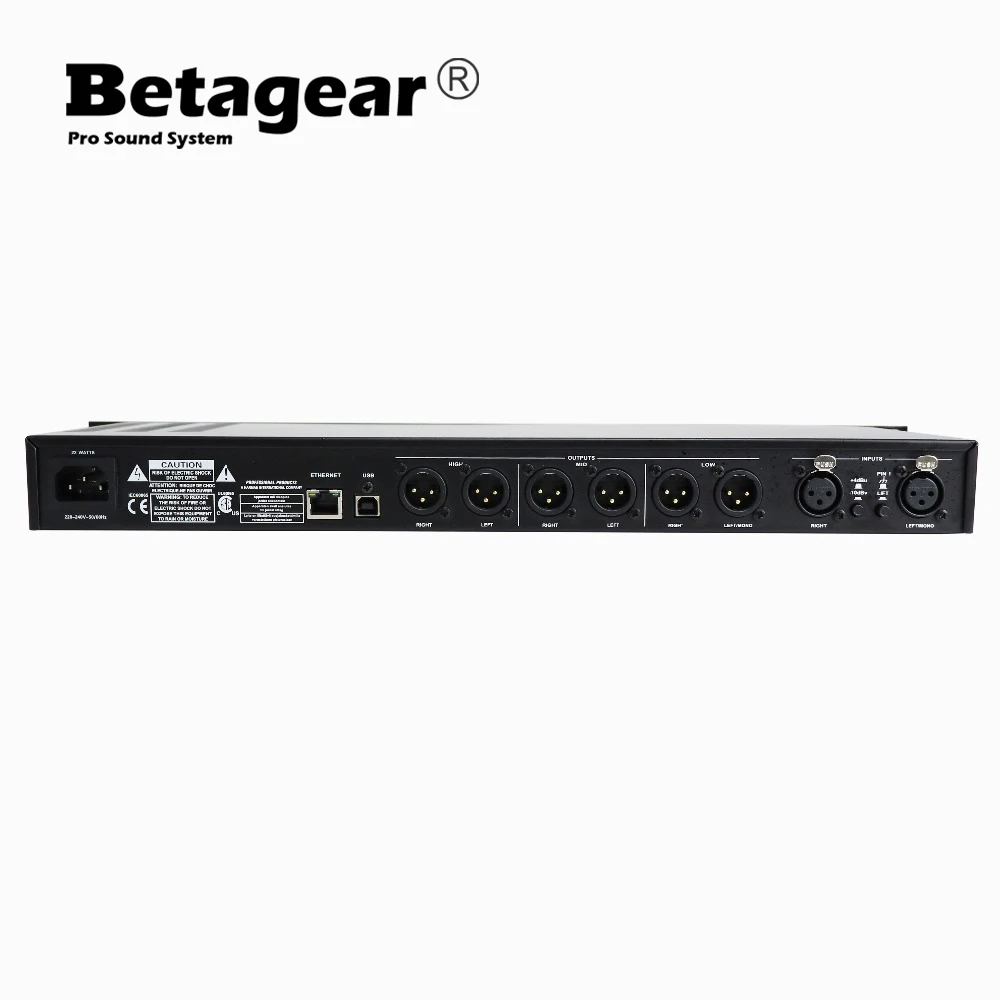 Betagear PA2 /VENU360 Stage Audio Processor Original Software Pro Audio Driver Rack Professional Processor 2/3 In 6 Out