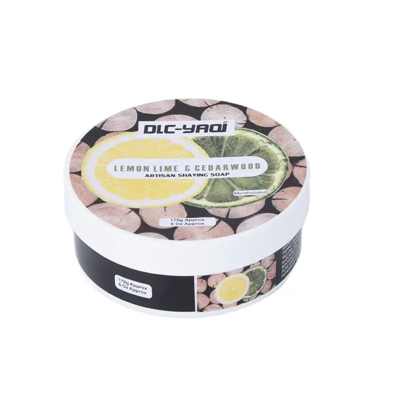 Yaqi LEMON, LIME & CEDARWOOD Atisan 170g Shaving Soap