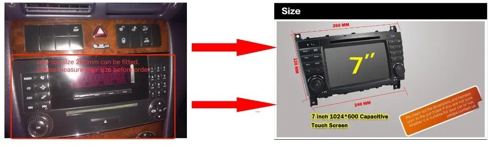 Clearance In Stock Android 9.0 Car DVD Player For Mercedes Benz W203 W209 W219 A-Class A160 C-Class C180 C200 CLK200 C230 GPS Radio stereo 3 Clearance In Stock Android 9.0 Car DVD Player For Mercedes Benz W203 W209 W219 A-Class A160 C-Class C180 C200 CLK200 C230 GPS Radio stereo 3