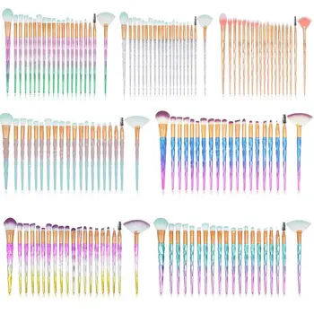 

Free DHL Mix items 20Pcs Eyelash Makeup Brushes Set Eye Shadow Brush Eyebrow Brush Foundation Mascara Brushes Cosmetic Tools