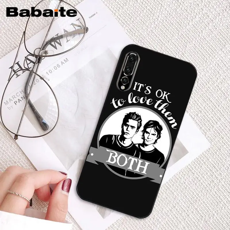 Babaite Дневники вампира чехол для телефона huawei P20 P30 P20Pro P20Lite P30Lite P Smart P10Lite