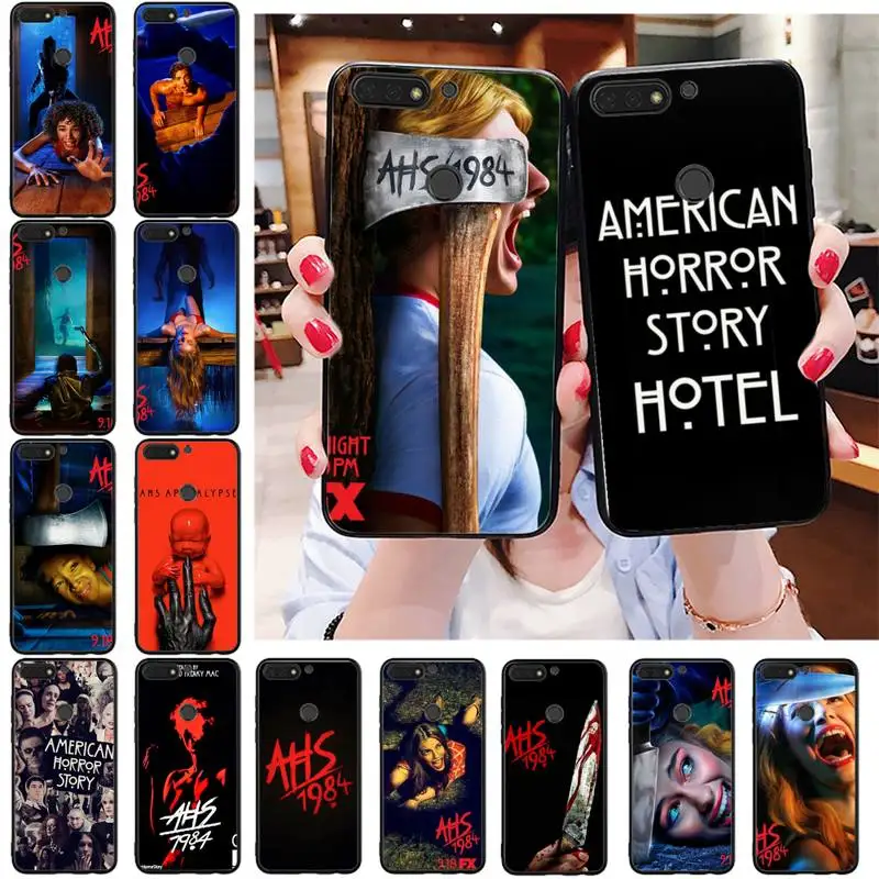 ТВ Американская история ужасов AHS 1984 чехол для телефона Huawei Honor 5A 7A 7C 8A 8C 8X 9X 9xpro 9Lite