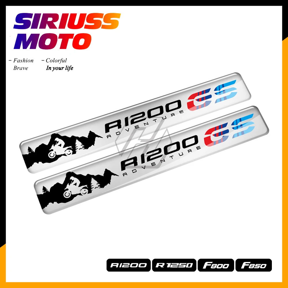 

3D Motorcycle Tank Pad Sticker Case for BMW F800GS F850GS R1200GS R1250GS Adventure ADV Decals