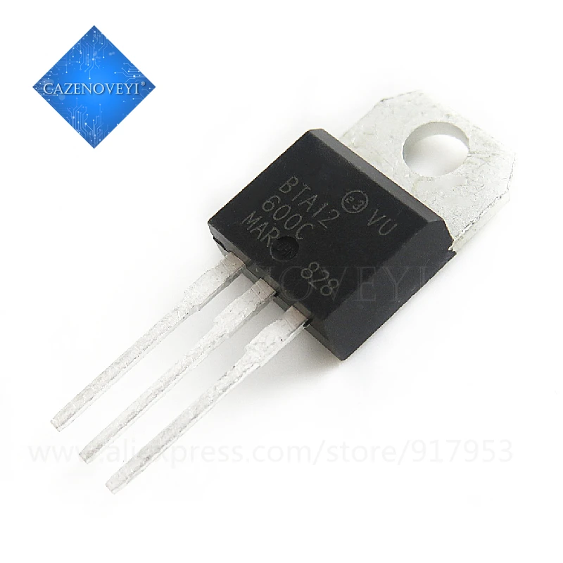 10 шт. / Лот BTA12-600C BTA12-600 BTA12 TO-220 12A 600V новый оригинальный в наличии | Электронные