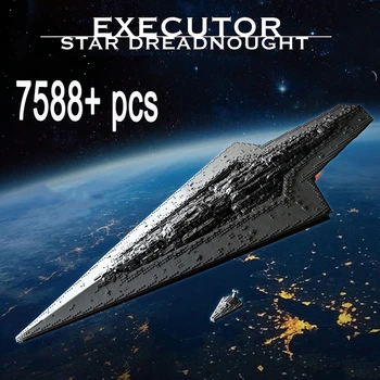 

Star Toys Wars Building Blocks Executor Ultimate Imperial Star Destroyer 75252 MOC Set DIY Bricks For Kids toys Gift
