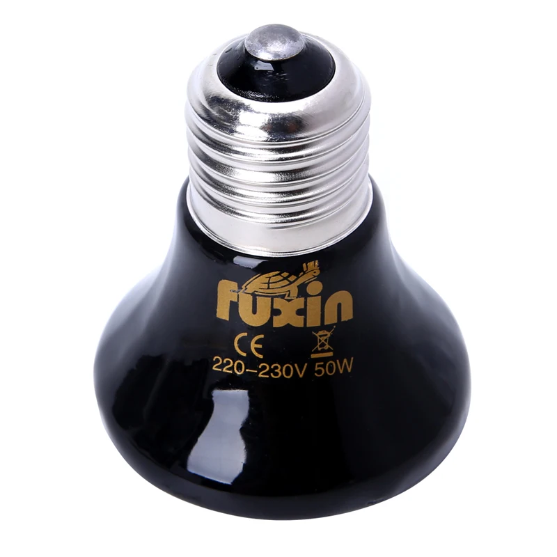 25/50/75/100W para crianza de reptiles emisor cerámico calefacción calentador de bulbo de lámpara de luz