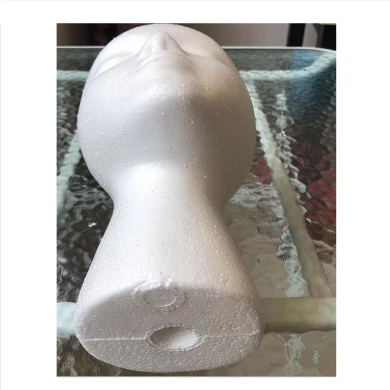 Female Foam Mannequin Head Model Hat Wig Display Stand Rack Foam Mannequin Manikin Head Hat Glasses Display