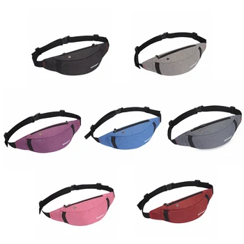

1 Piece Nylon Vintage Waist Pack Women Men Round Belt Bag Caver Waist Bag Multiple Usage Fashion Hip Bag Travel Money Belt Bag