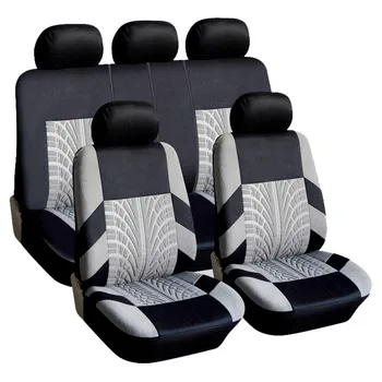 

Car Seat Covers Set Interior Accessories Universal Compatible Seat Cover For Lada KIA Red Blue Gray Seat Protect