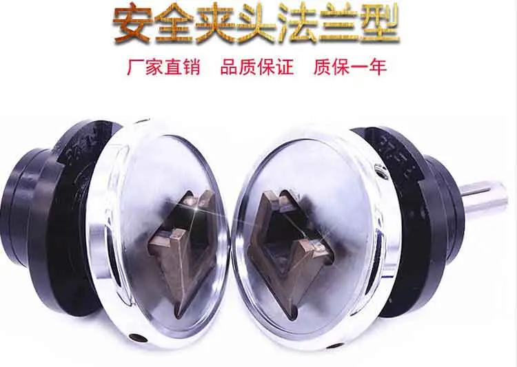 Safety Chuck Gas Up Axis Magnetic Powder Brake Safety Chuck Chuck STO/STW Shaft Mount FLO Flange Type