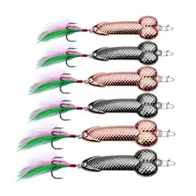 

45% Discounts Hot! Outdoor Fishing Lure Bright Metal Simulation Fish Hard Bait Tackle with Hook