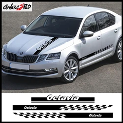 Streifen breit - für alle Skoda Modelle Aufkleber Skoda Sport RS Octavia  Suberb Fabia Jeti 2 3 Sticker - Decus Shop • dekorativ gut!