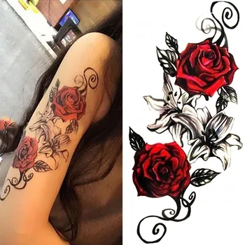 

Temporary Tatoo Full arm tattoos with full arm tattoos Sleeves Fake Multicolor Hand Tatouage Body Waterproof Tattoo Sticker10.12