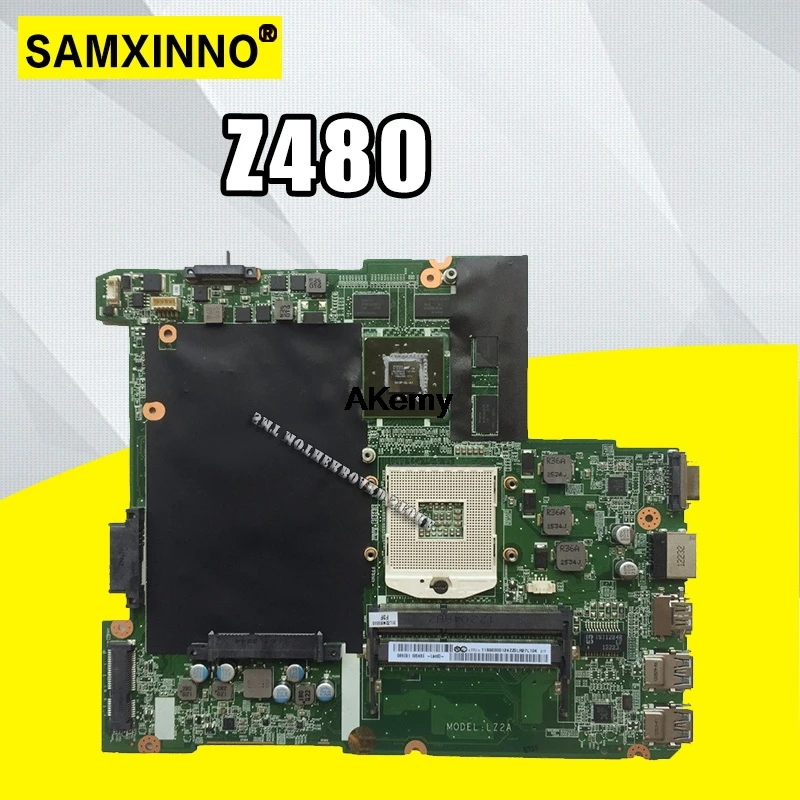 

High Quality Motherboard For Lenovo Z480 Laptop Motherboard DALAZ2AMB8F0 Non-Integrated DDR3 100% Tested