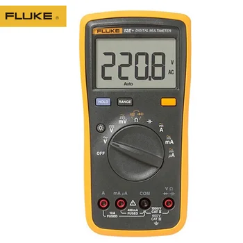 

FLUKE 100% Original 12E+ Auto Digital Range Multimeter DMM AC / DC / Diode / R / C Voltage Current Tester