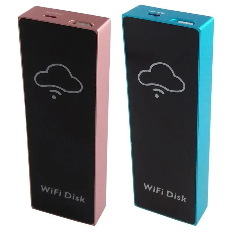 

WiFi Disk File Sharing Wi-Fi Cloud Storage Box Wireless Mini TF Card Reader WiFi Disk Memory Storage Real-time Sharing Dropship