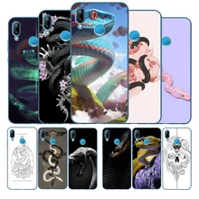Чехол-накладка для Huawei P10 P20 P30 Lite Plus Pro P smart Y5 Y6 Y7Prime Nova 3 силиконовый