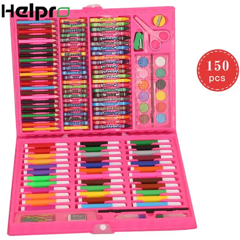 Helpro 150/176 шт кисти ручки Канцелярский набор для рисования ...