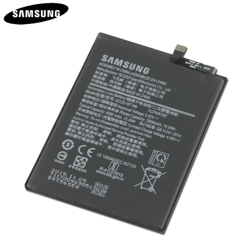 Аккумулятор для телефона SCUD-WT-N6 для samsung Galaxy A10s A20s Honor Holly 2 Plus SM-A207 сменный аккумулятор 4000 мАч