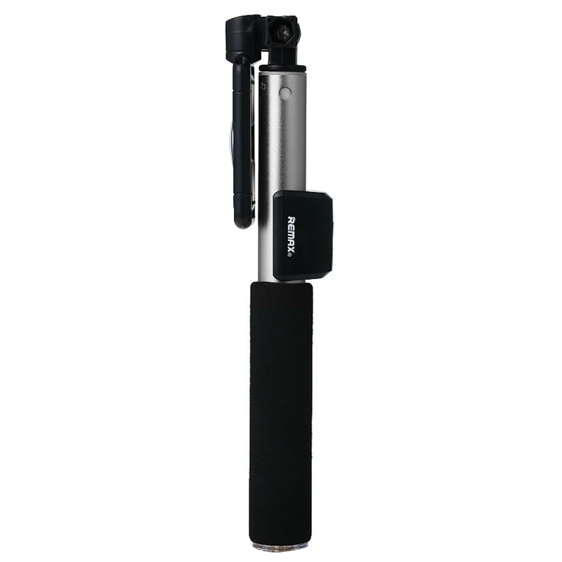 

REMAX Rp-P4 Bluetooth Selfie Sticks Monopod Wireless Colorful Extendable Handheld Shutter for Smart Phone--Silver