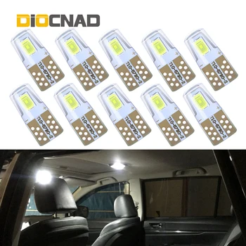 

10pcs W5W T10 LED Light Auto Bulb Car Lamp For mitsubishi lancer x 10 outlander xl asx pajero 4 kia cerato sorento picanto seed
