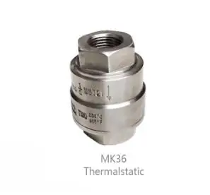 Thermalstatic steam trap DN10 valve for pipe line stainless steel | Обустройство дома