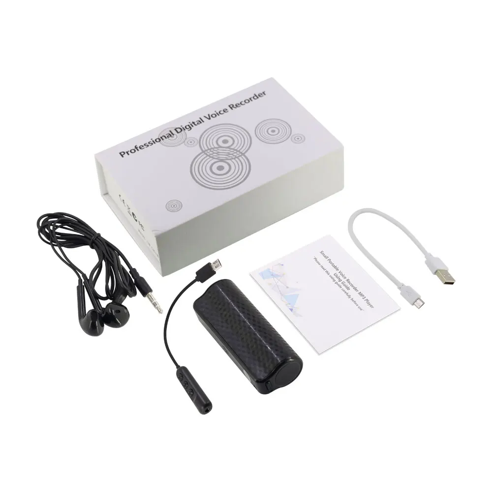 Gravador de Voz Gravação de Som Digital com Onda Magnético com 8 Dictaphone gb 16 32gb Mp3 - Image 6