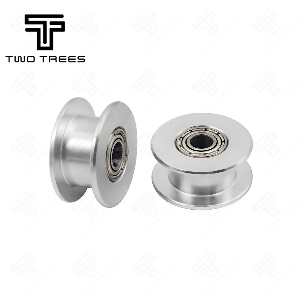 10pcs/a lot. GT2 Idler Timing Pulley 16mm/20mm Tooth Wheel pulley Bore 3/5mm Aluminium Gear Teeth Width 6/10mm For 3d Print Part