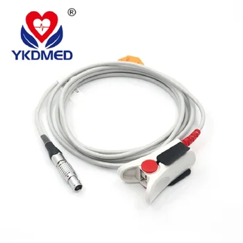 

YKD spo2 sensor suppliers for Adult Finger Clip spo2 probe works with INVIVO 4500 4500plus 3m 7pin