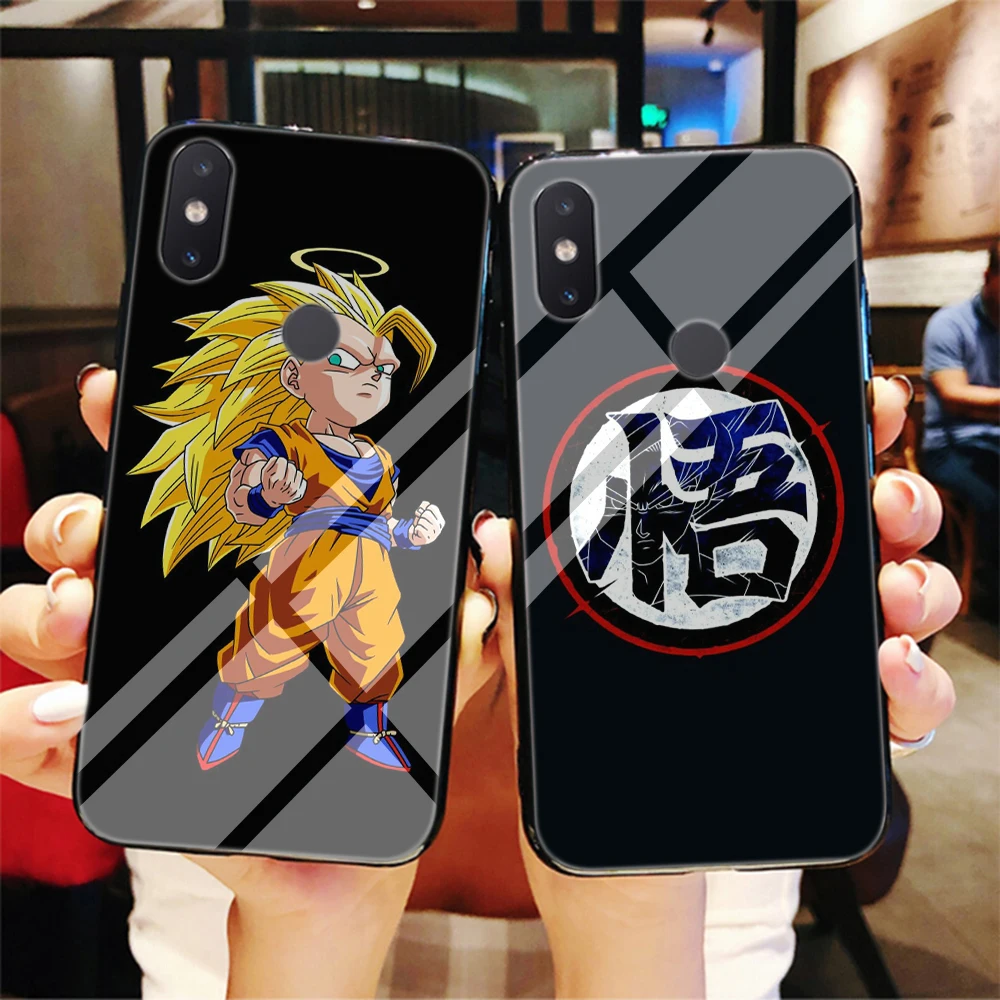 Мягкий чехол из закаленного стекла DRAGON BALL для Xiaomi Redmi Note 5 6 7 Pro mi 8 Lite 9 A1 A2 F1 TPU