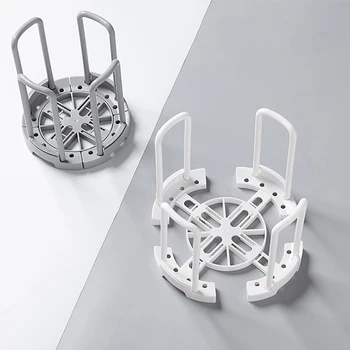 

Creative Removable Dish Plate Drying Rack Organizer Drainer Cutlery Tableware Sponge Holder Plastic Home Kitchen Storage Rack