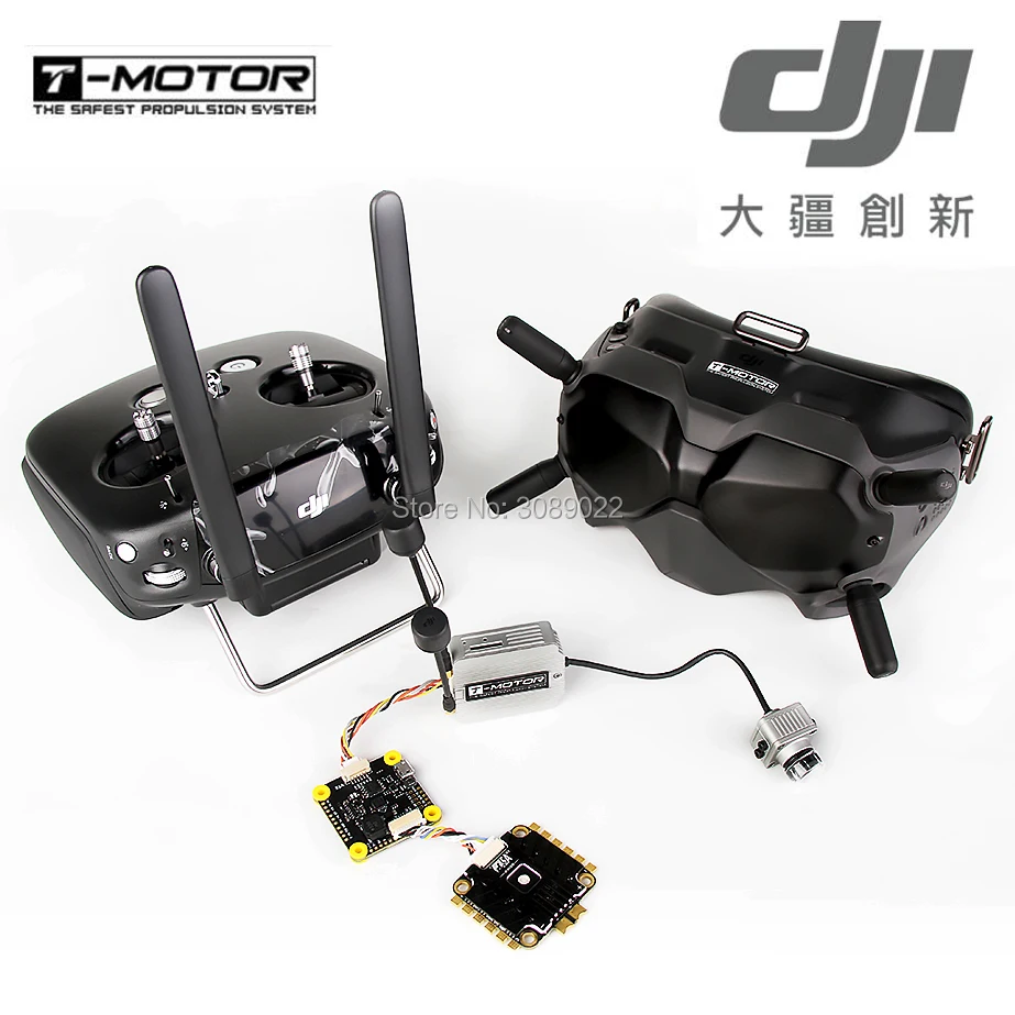 DJI FPV опыт комбо/FPV VR очки/DJI пульт дистанционного управления/Т-Мотор F4 управление