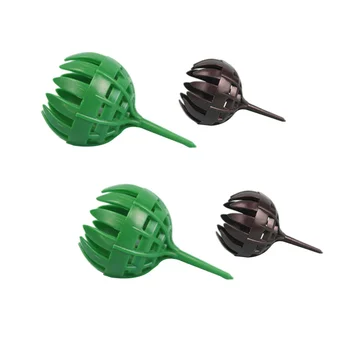 

50pcs Gardern Tool Plants Grow Organic Fertilizer Baskets Bonsai Fertilizer Container Kit Size S (Random Color)