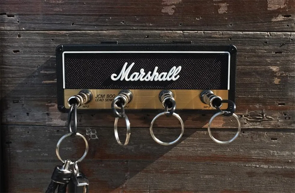 Реечный усилитель Marshall Jack II, винтажный гитарный усилитель, держатель для ключей, 2,0, Marshall JCM800, держатель для ключей Marshall
