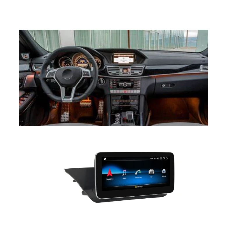 Автомобильный мультимедийный плеер NAVI для Mercedes Benz MB E Class W212 2009 2010 2011 2012 2013 Стерео gps навигация