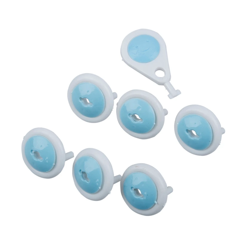 

6x safety plug socket plugging exit children baby safety protective cover