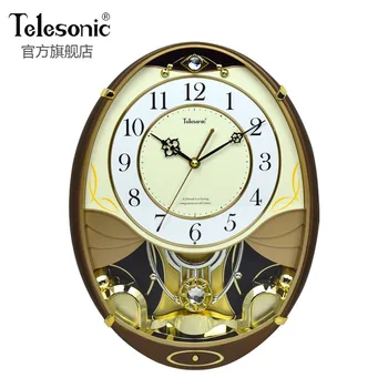 

Large Luxury Wall Clock Living Room Pendulum Watches Silent Clock Mechanism Gift Idea Relol Para Casa Home Decor DD50WC