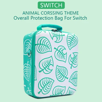 

Portable Hard Shell Protective Storage Carry Bag Big Capacity Zipper Case Animal Crossing for Nintend NS Switch Console Joystick