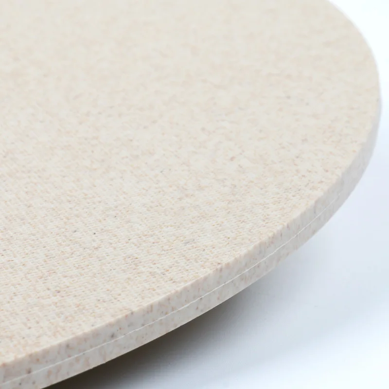 Wheat Straw Double-Sided Cutting Board Anti-slip Circle Household Fruit Plastic Cutting Board Kitchen Gadgets a Generation of Fa
