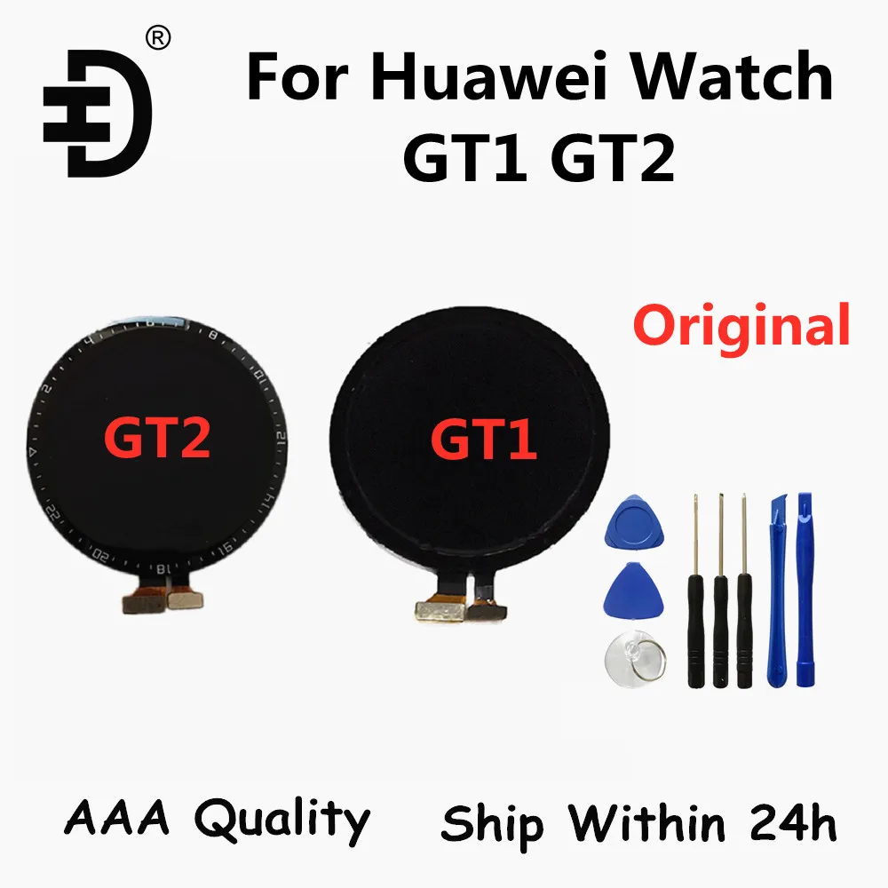 Оригинальный экран для Huawei Watch GT1 GT2 ЖК-дисплей Сенсорная панель дигитайзер в