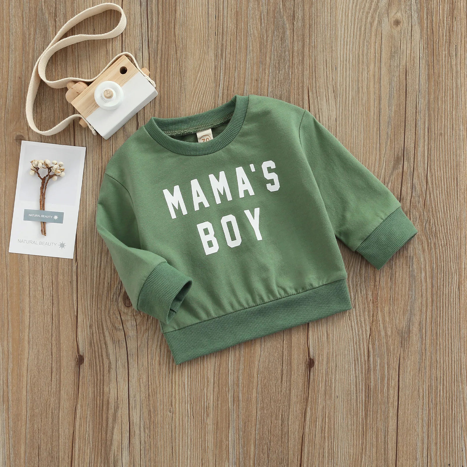 Ma&Baby 3M-3Years Newborn Infant Baby Boys Sweatshirt Long Sleeve Letter Tops Casual Autumn Spring Costumes D11