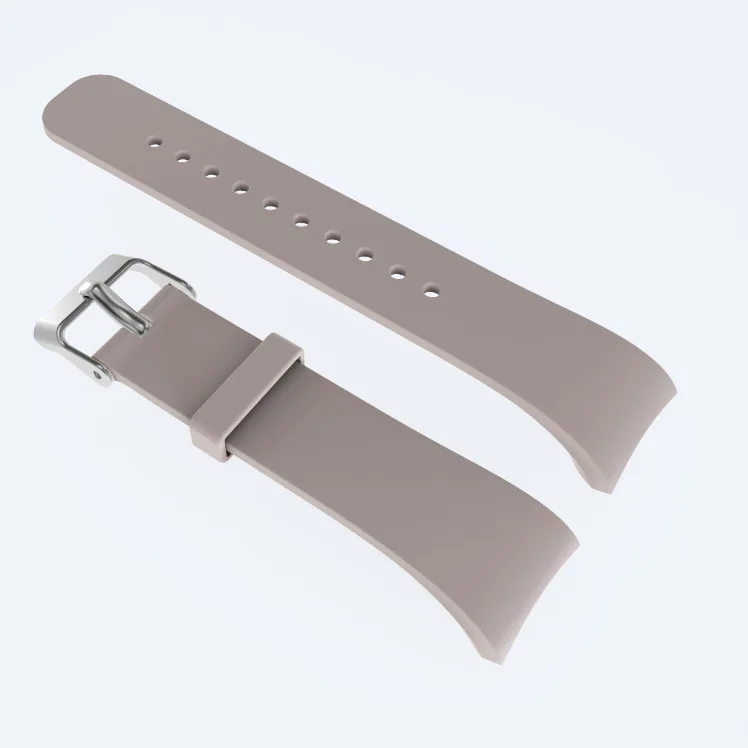Gray1 Смарт-часы L/S для samsung gear Fit2 Pro, браслет, силиконовый наручный браслет, подходит для 2 Pro, наручный ремешок для samsung gear Fit2, ремешок для SM-R360 - Цвет: Gray1