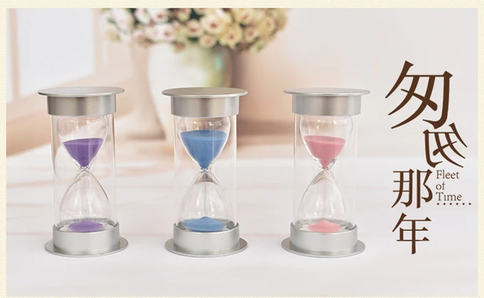 Five minutes to sixty minutes timer unbreakable hourglass creative children's gift ornaments safety hourglass