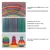SUNLU PLA Rainbow Filament 1.75 mm 1kg 3D Printer Filament 1.75 mm 1kg For 3D Printer rainbow color Printing