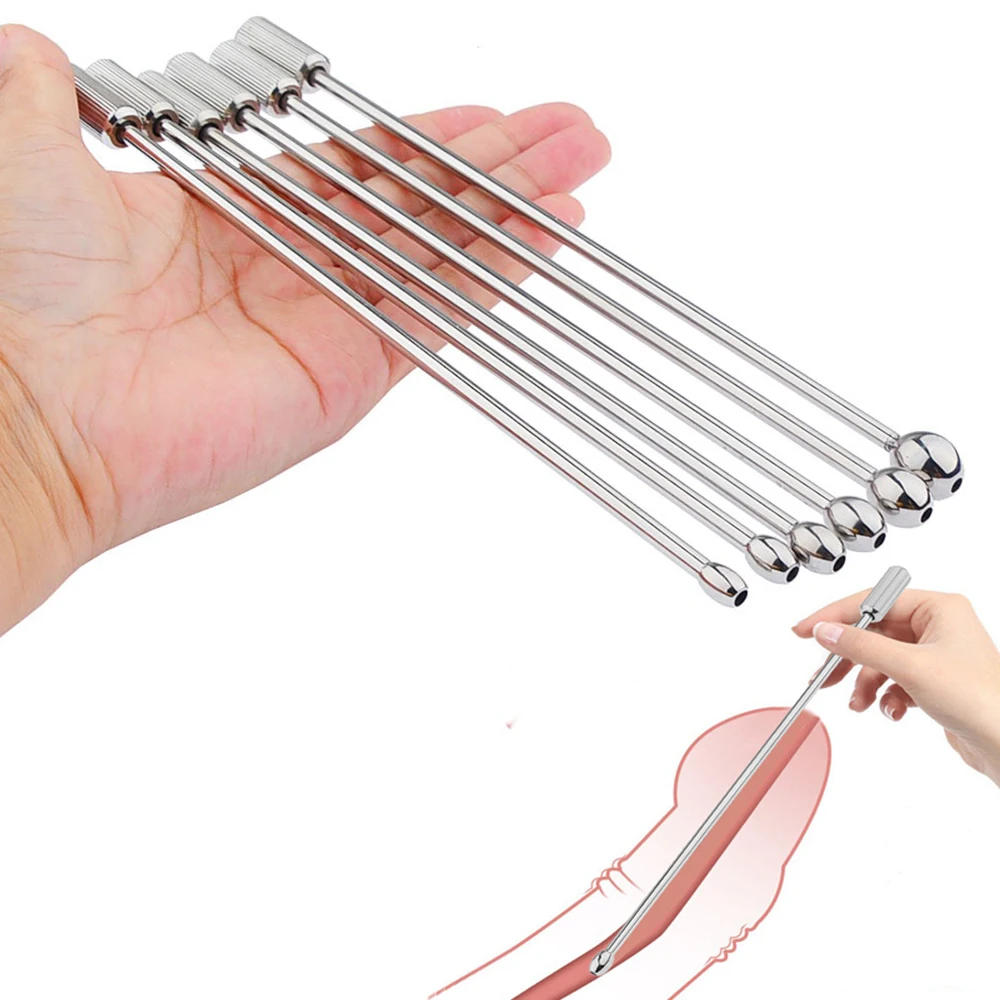 Sex-Shop-Stainless-Steel-Urethral-Plug-Urethral-Sounding-Penis-Plug ...