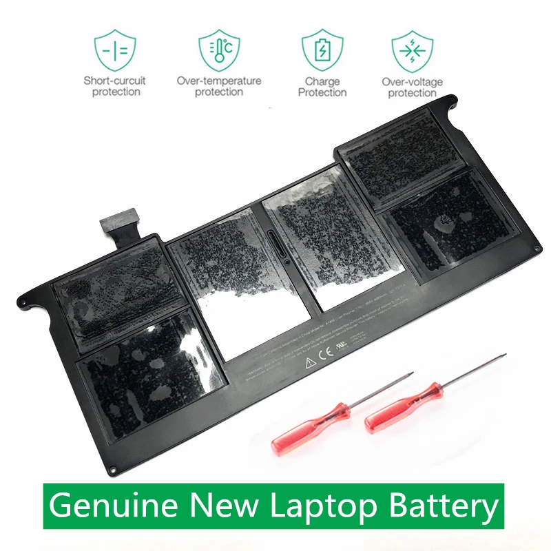 Новый аккумулятор 38.75Wh 7 6 В A1495 A1406 для Apple MacBook Air 11 дюйма A1370 Mid 2011 MC968LL/A A1465 2012 MD223LL/A |
