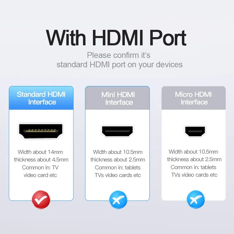 Удлинительный кабель Vention HDMI 4K 60 гц 2 0 папа мама для HDTV проектора переключатель PS4/3