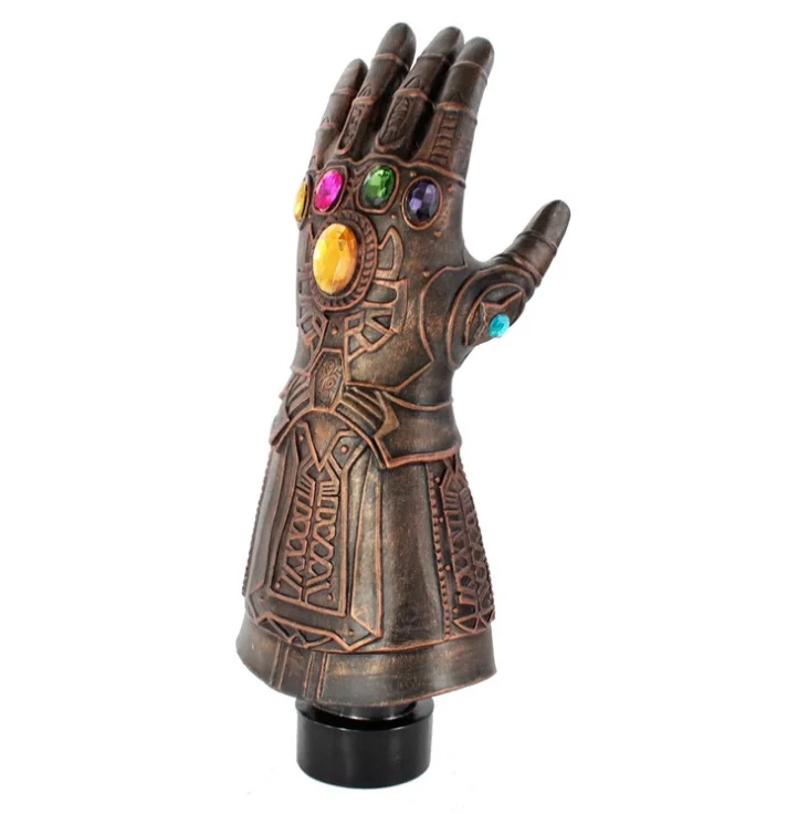 Мстители: Endgame Железный человек танос Косплей эмульсия реквизит головные уборы боевые перчатки Хэллоуин Рождество