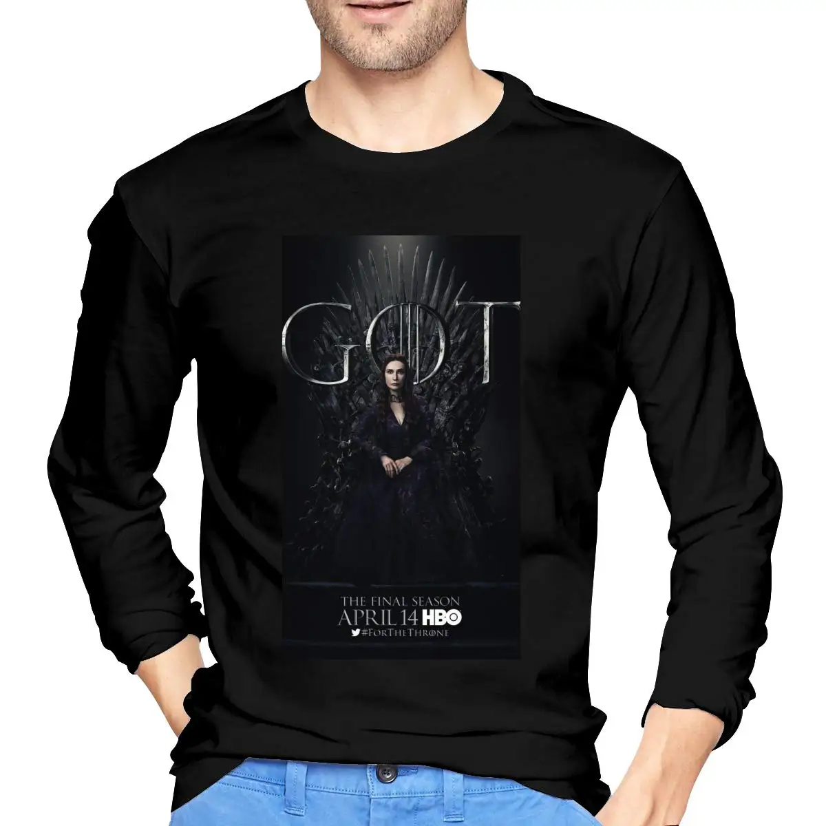 FGHFG Long Sleeve TFGHFG Shirts Funny Tops for Men's y |