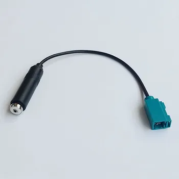 

Car CD Player Radio ISO Antenna Cable Adaptor For Peugeot Citroen BMW Volkswagen Benz X19